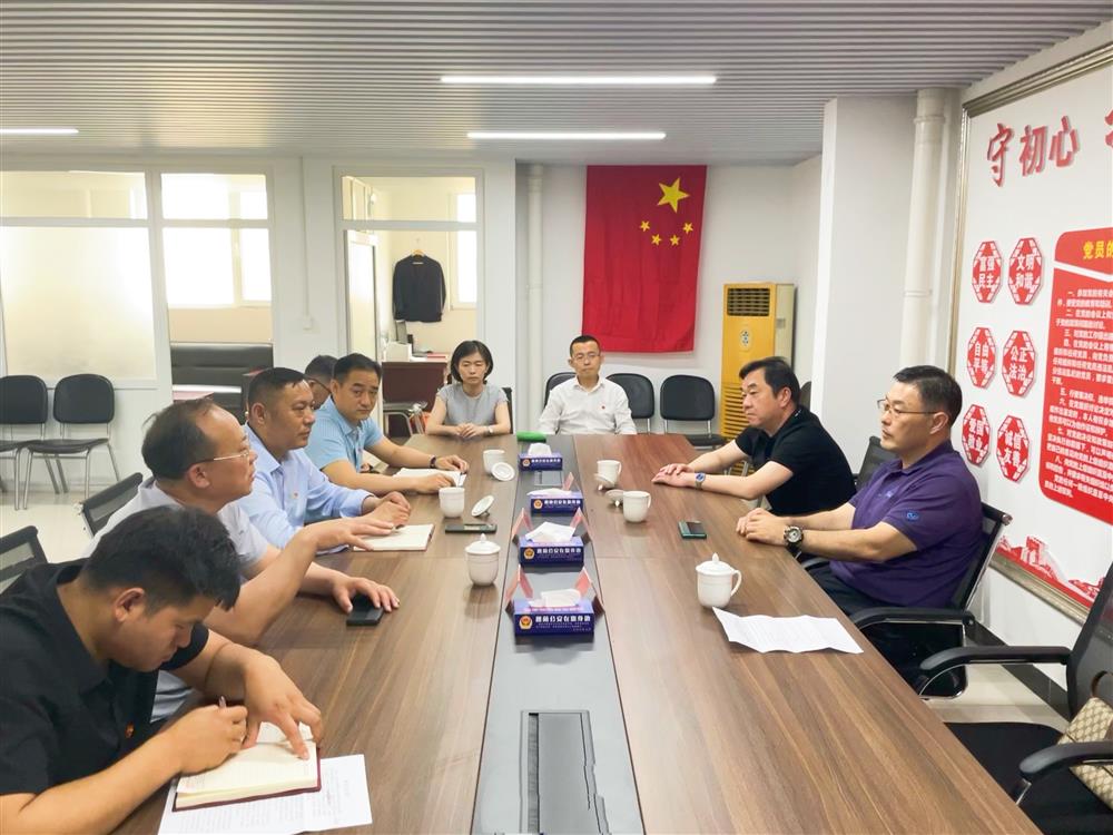 學黨史,辦實事 濟南產發集團到楚莊村黨支部走訪調研